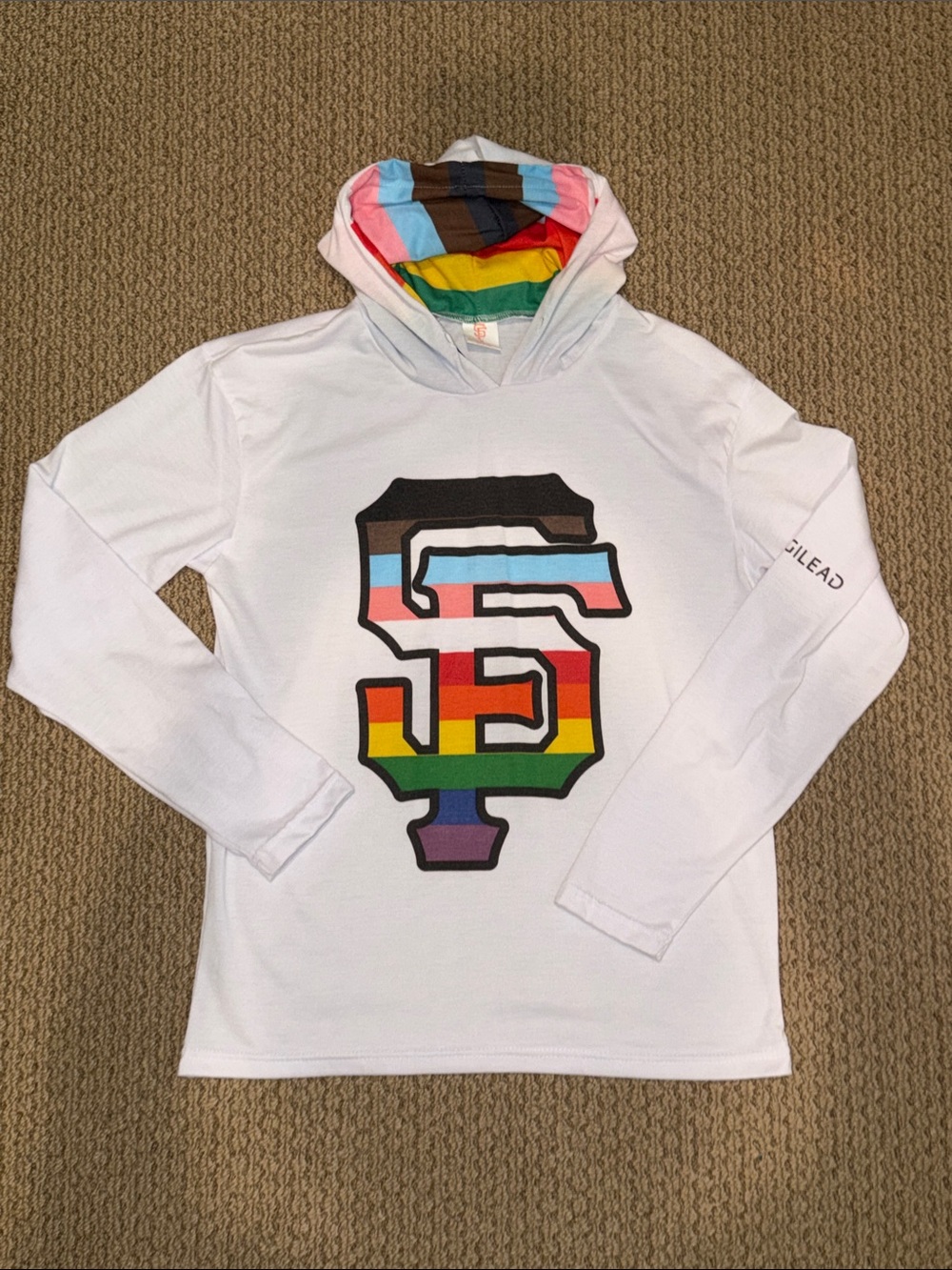 Giants pride jersey
